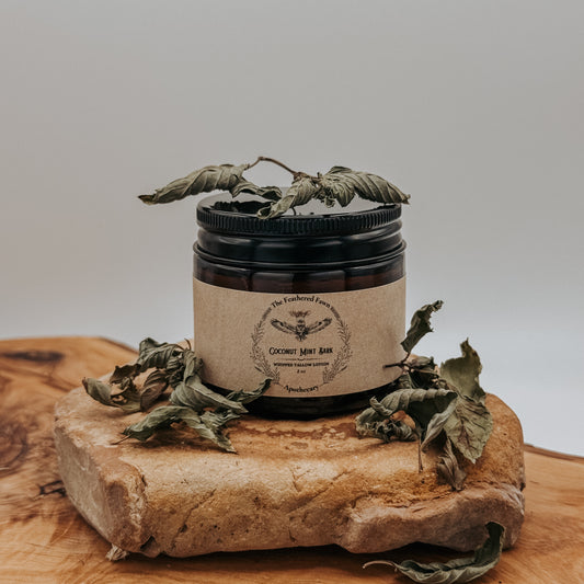 Coconut Mint Bark Whipped Tallow Lotion